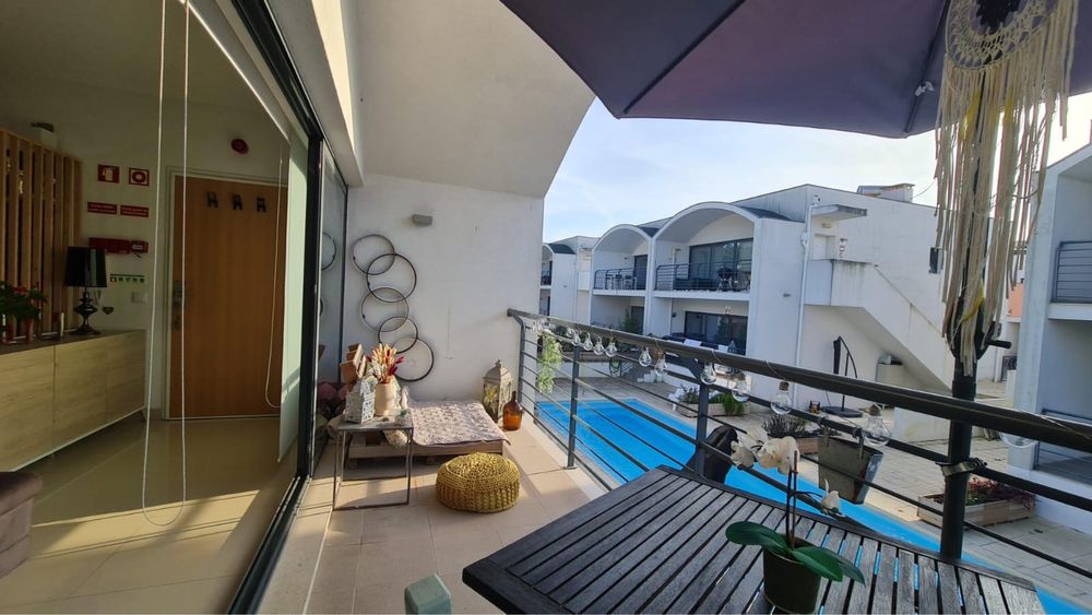 T1+1 exclusivo com piscina em Condominio fechado