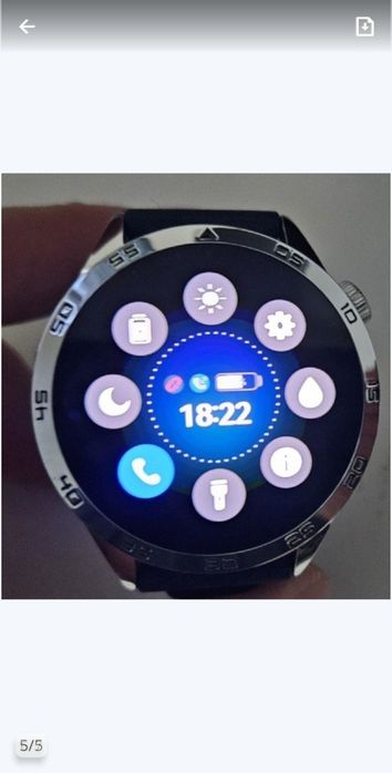 Smartwatch 5 blue .