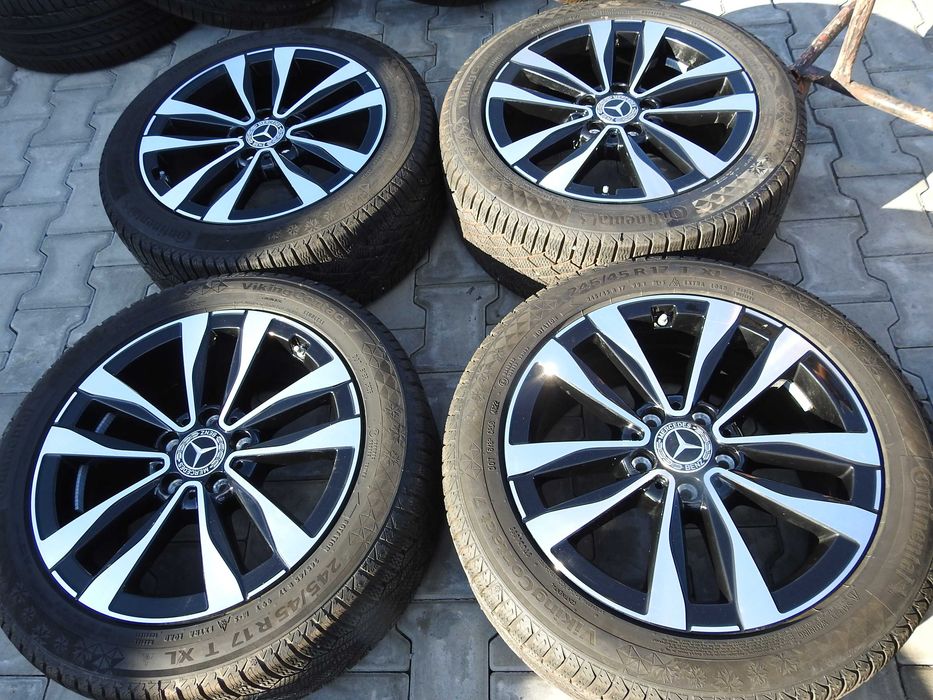 4x Alufelgi 17'' 5x112 et 49,5 8J Mercedes W206  j.nowe 22rok + TPMS