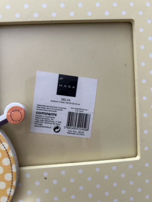 Quadro de parede - conjunto 4 molduras