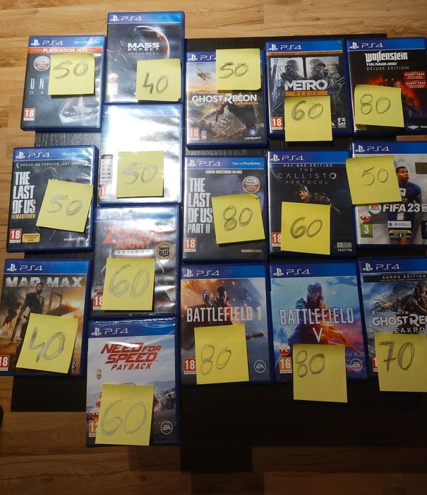 Gry używane  na PS4