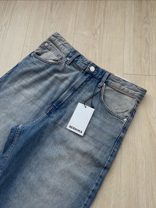 Широкі Джинси BERSHKA Baggy Fit Jeans Оригінал Широкие Джинсы Мужские
