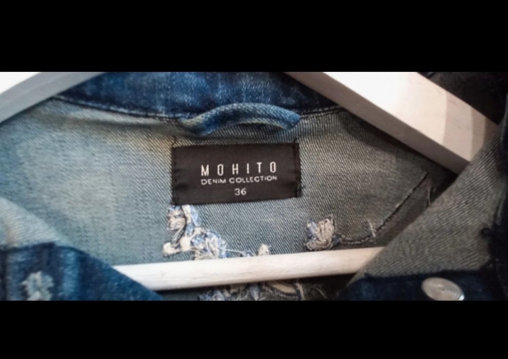 Kurtka jeansowa, katana rozm 36 Mohito
