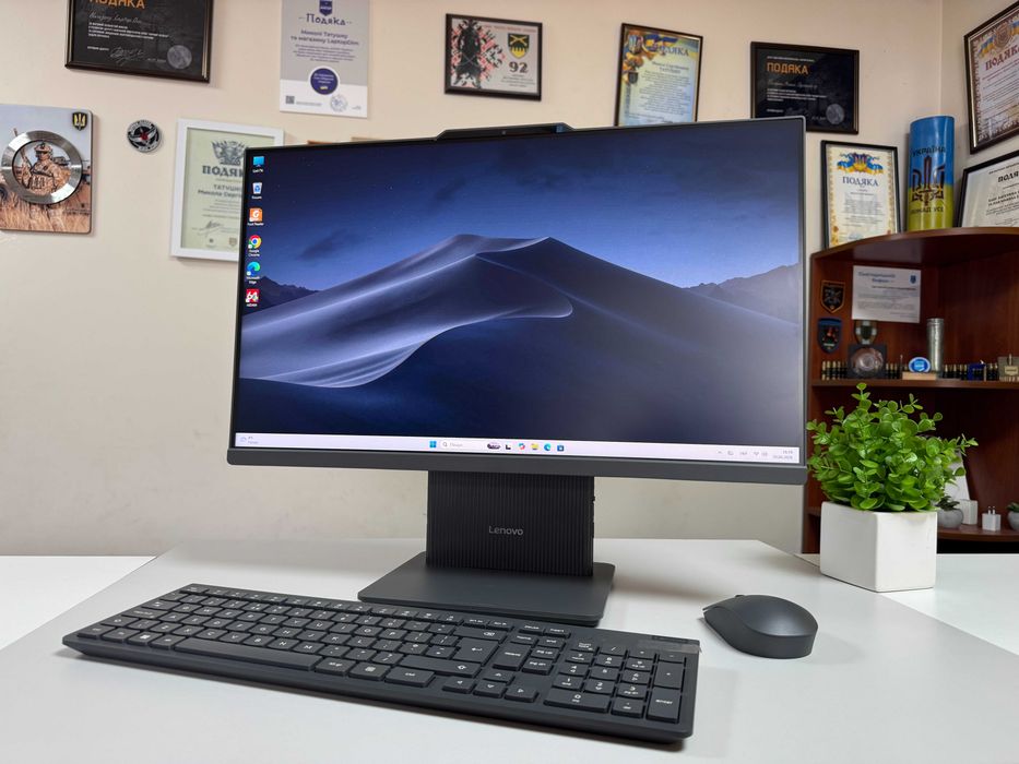 Новий моноблок Lenovo IdeaCentre 3 24ARR9/Ryzen 5 7535HS/16GB/512GB/24" FHD