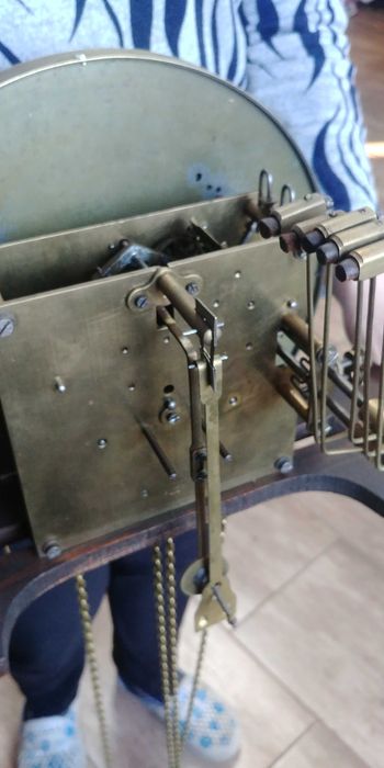 Zabytkowy stojący zegar Gustaw Becker ( BABKA)