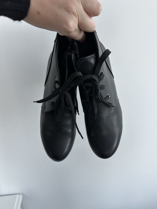 Botki damskie skórzane rozmiar 37 Marco Tozzi