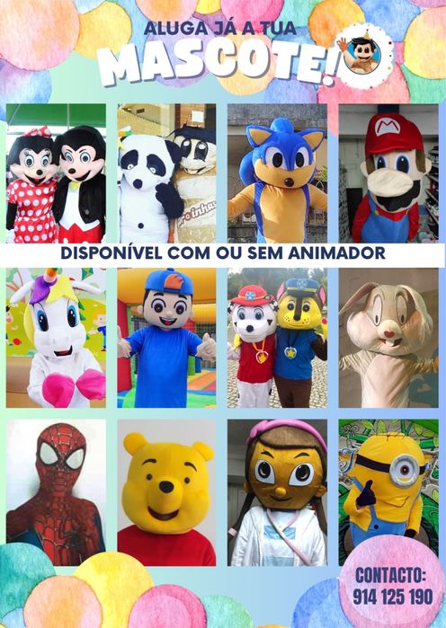 Super mascotes animadas