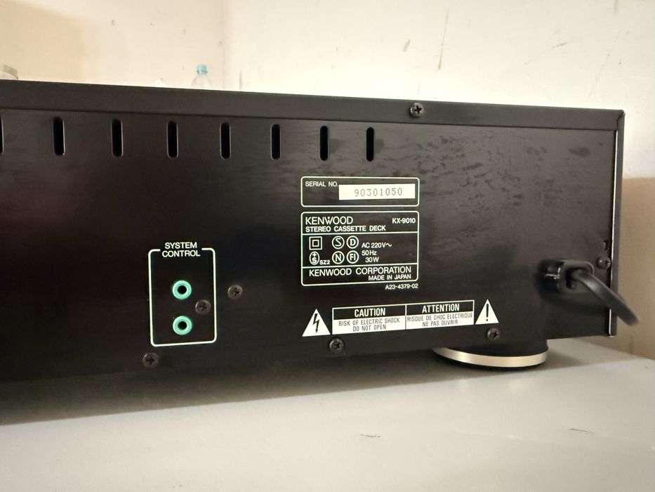 Kenwood KX-9010 3-Head Cassette Deck HX-Pro