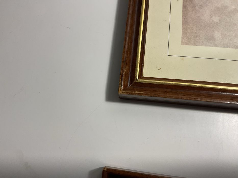 Conjunto de 2 quadros decirativos antigos