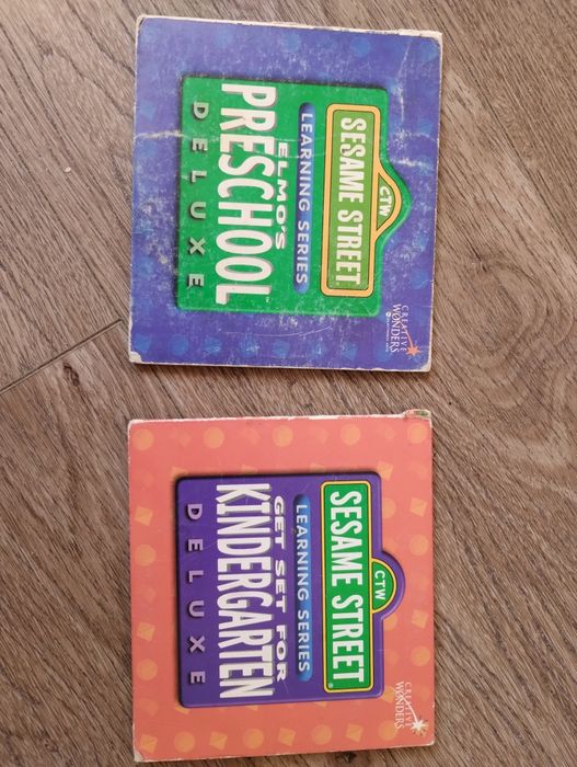 Диск sesame street Серия компьютерных игр / preschool / kindergarten