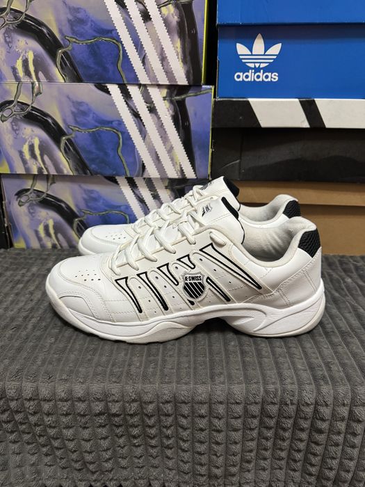 Коврове тенісне взуття K-swiss Grancourt II 46(30см) оригінал: 1