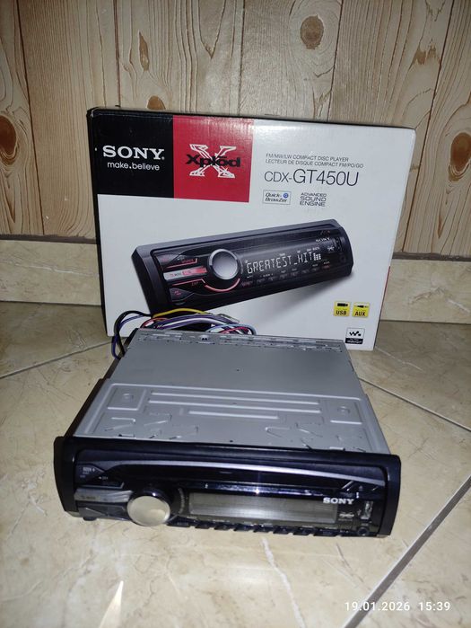 Radioodtwarzacz samochodowy Sony CDX-GT450U