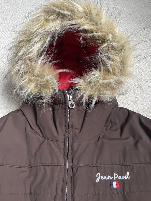 Kurtka puchowa z kapturem Jean Paul