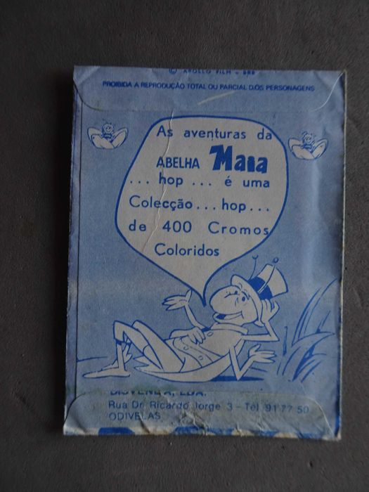 Carteira de cromos fechada As Aventuras da Abelha Maia  - Disvenda