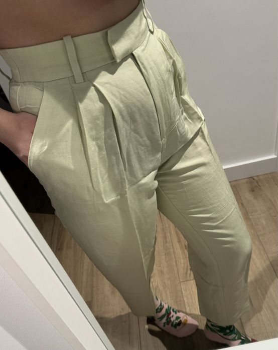 Spodnie lniane na lato