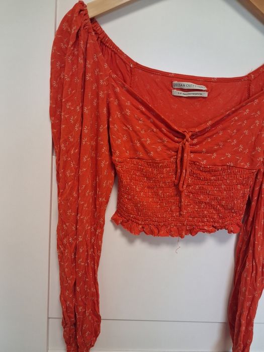 Urban Outfitters koralowa bluzka damska S