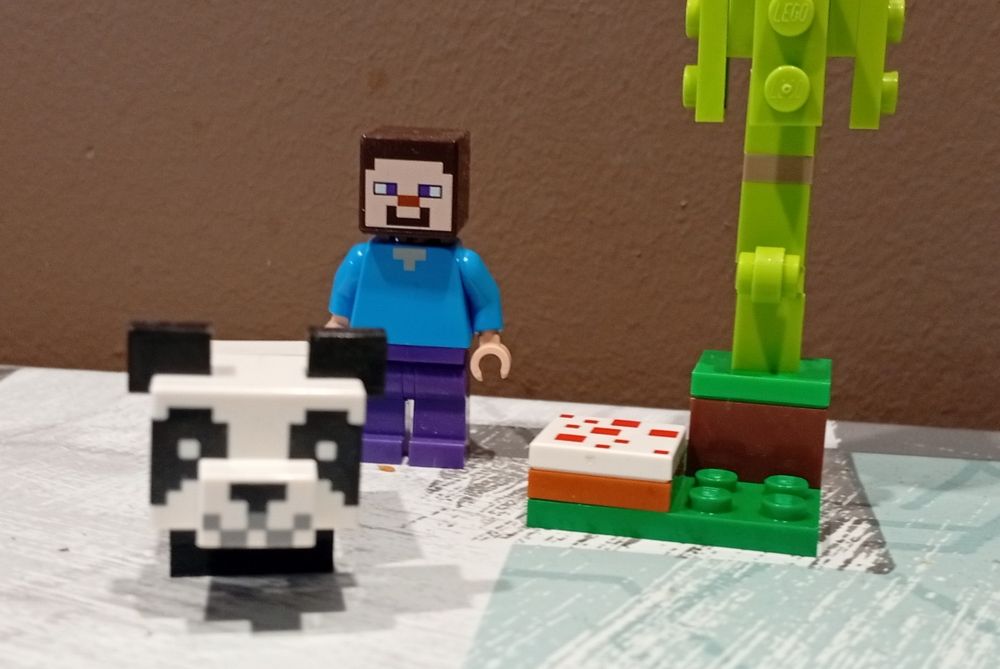 LEGO Minecraft STEVE i PANDA 30672