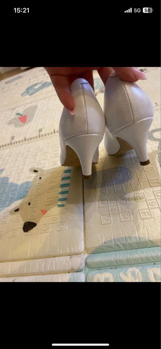 Buty skórzane Wojas ślubne