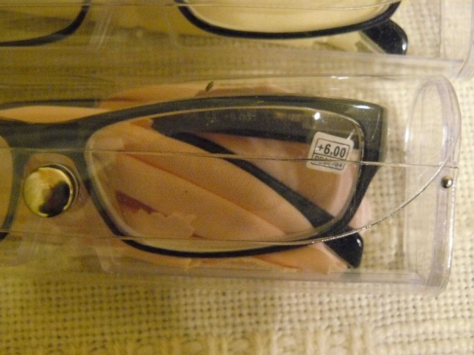 Okulary damskie męskie szkło różne ostrości