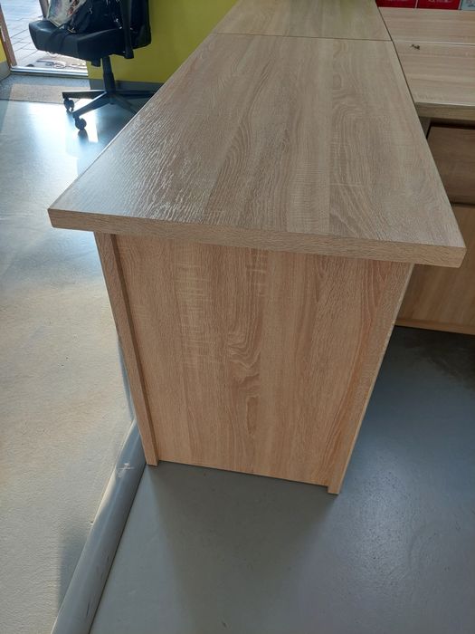 Biurko dąb sonoma 120cm długość jak nowe stan idealny