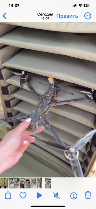 Разпродаж!Сумка рюкзак для 10 FPV дронів 7 ‘’дрононоска