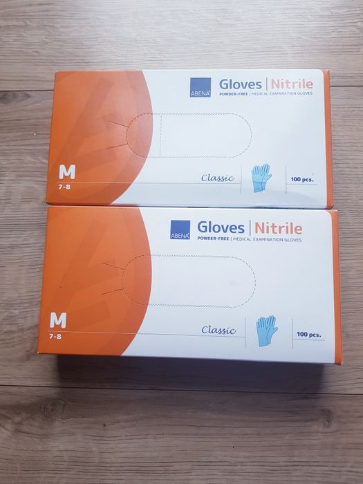 Nowe rekawice nitrynowe marki Abena 200sztuk