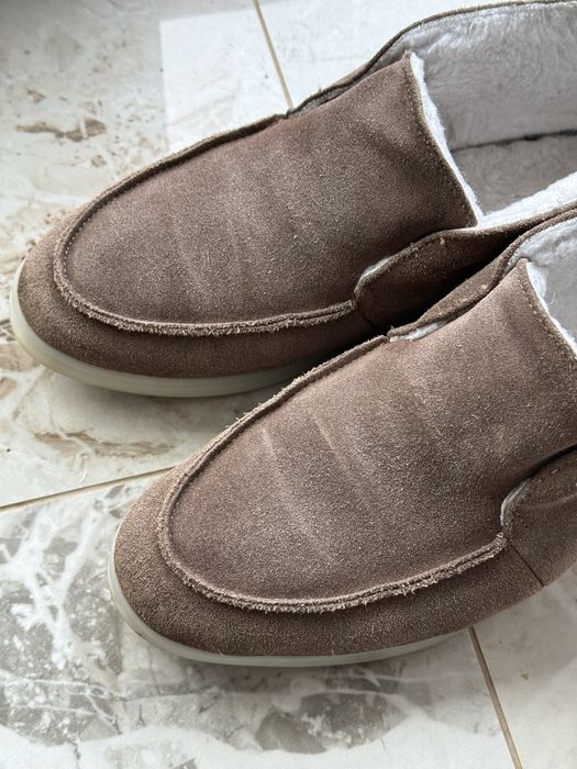 Лофери замшеві утеплені