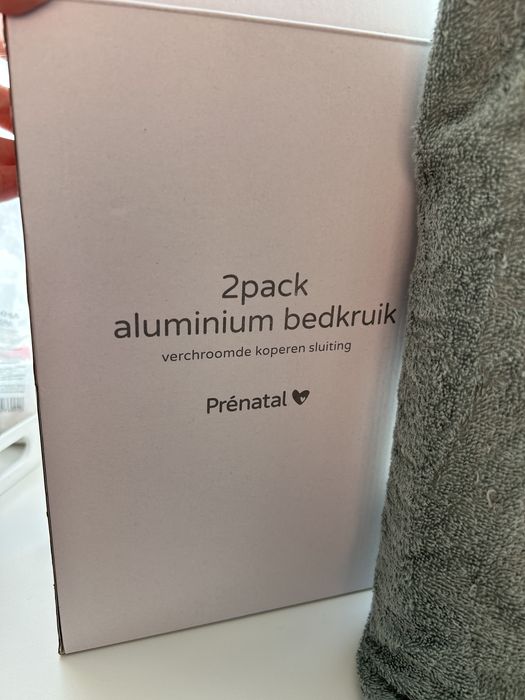 Алюмінієва грілка для води Prenatal, 2 шт. +чохли.