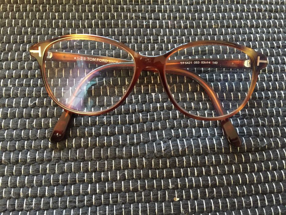 Armação óculos graduados Tom Ford Senhora tartaruga lentes varylux