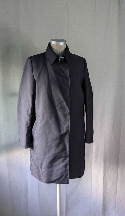 Zara Woman Sobretudo Preto Casaco M