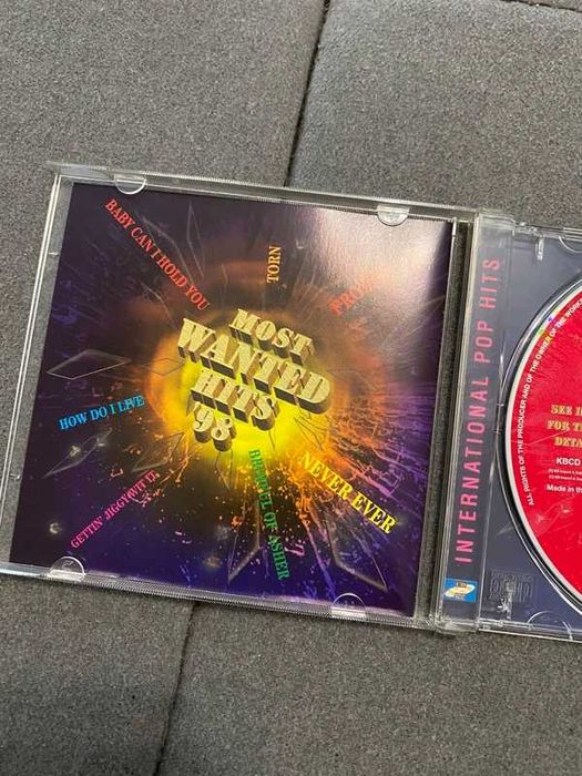 Most Wanted Hits ’98 – CD Compilação Anos 90 (covers)