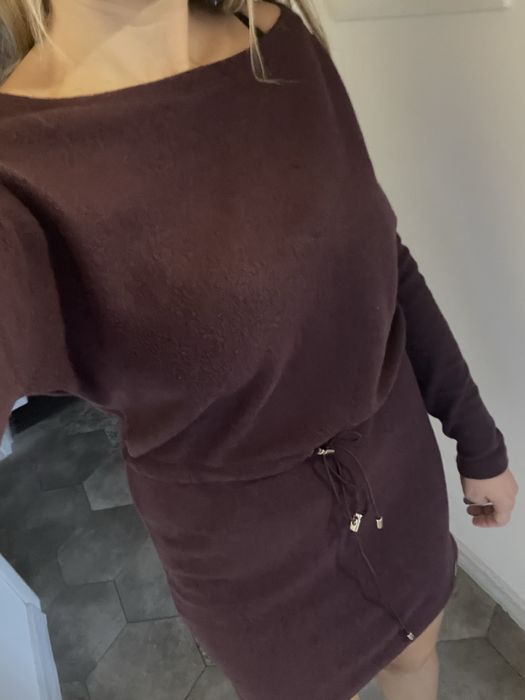 Damska polarowa sukienka