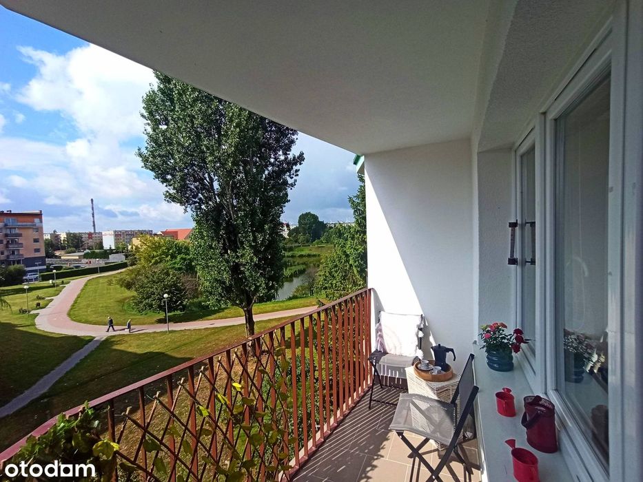 Jasne, przestronne mieszkanie 65,67 m² z widokiem na staw i zieleń