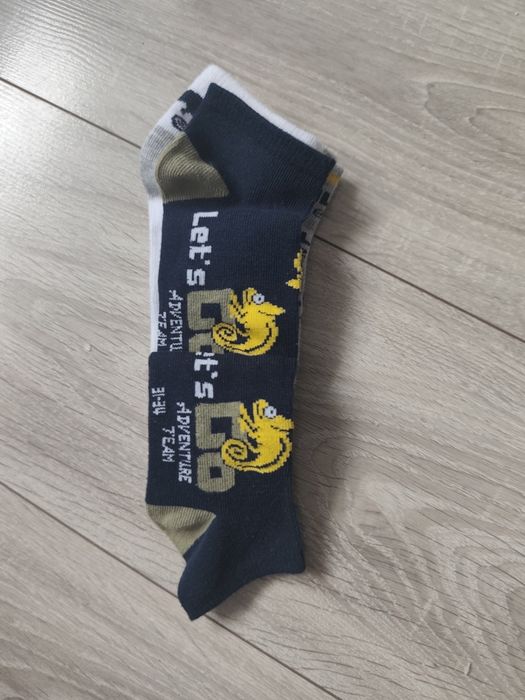 Zestaw trójpak skarpetki chłopięce 31-34