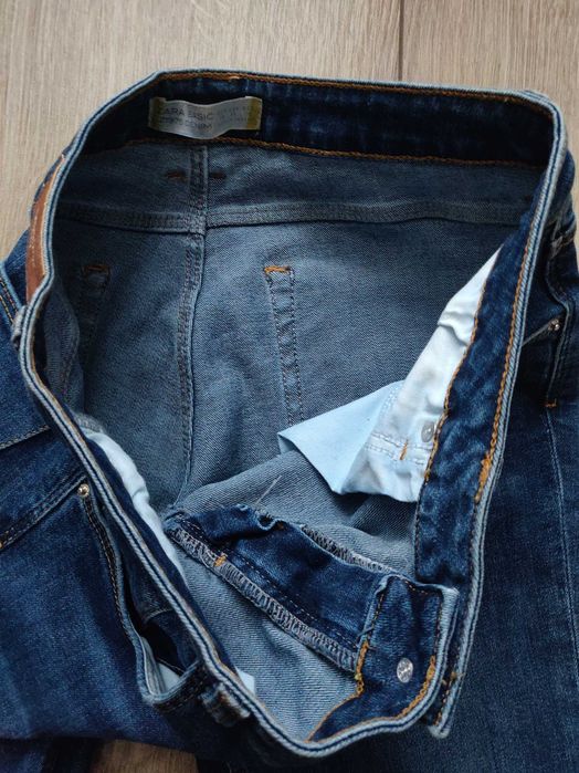 Джинсы женские Zara basic denim 38 ( Turkey) синие.