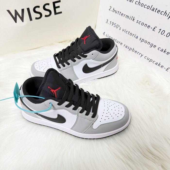 Air Jordan 1 Low Szaro-czarne