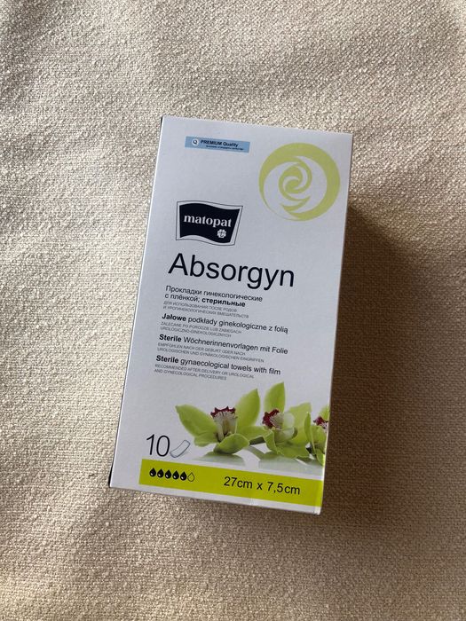 Absorgyn, jałowe podkłady ginekologiczne