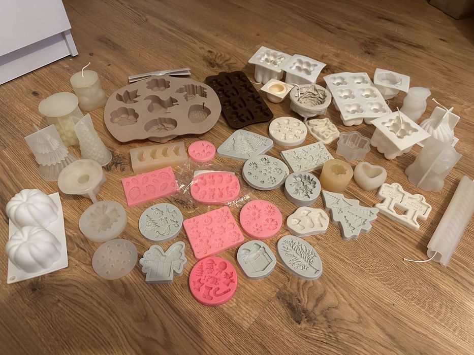 Duży zestaw do robienia świec