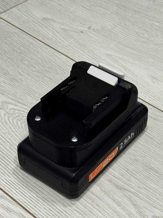 Адаптер перехідник з Makita, ProCraft на акб DEXTER 3д друк