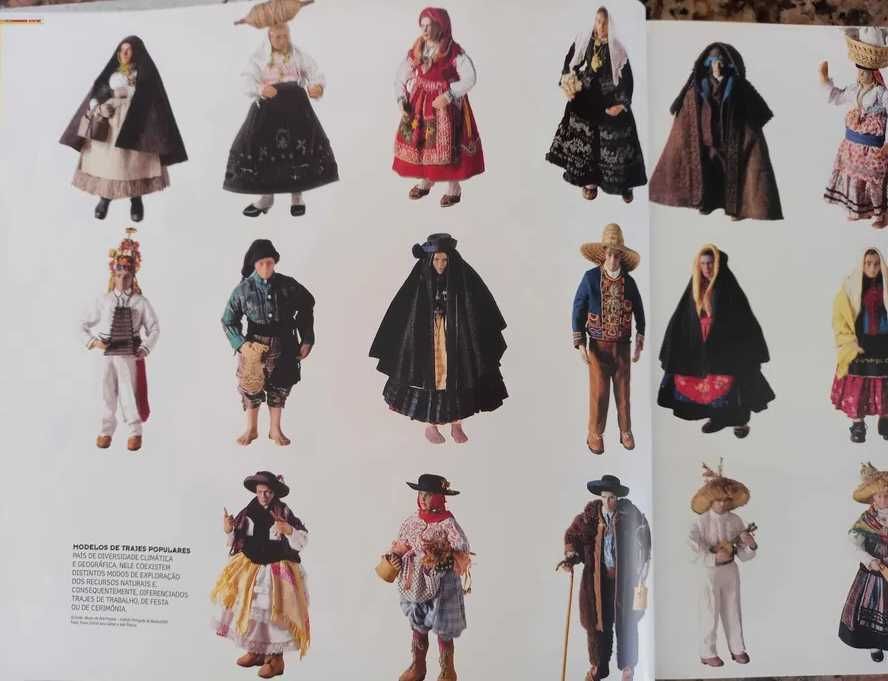 Livro completo "Trajes Regionais: Gosto Popular, Cores e Formas"