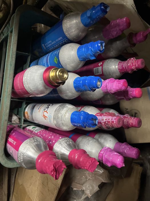 wymiana na  pełne butla CO2 SODASTREAM