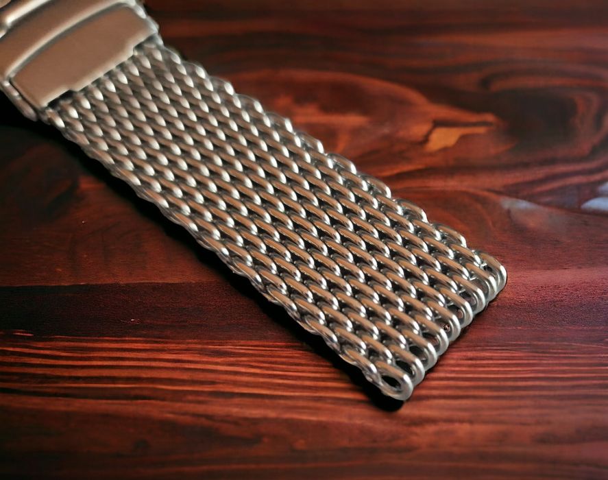 Bransoleta Mesh Shark 22 mm do zegarka Seiko SKX009
