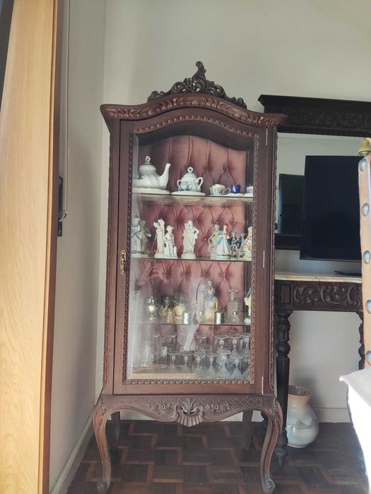 Conjunto de sala de Jantar Antigo/Rústico-Renascentista