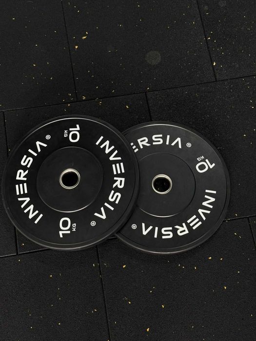 Pack Inversia Barra + Discos Olimpicos + Molas (MATERIAL NOVO)