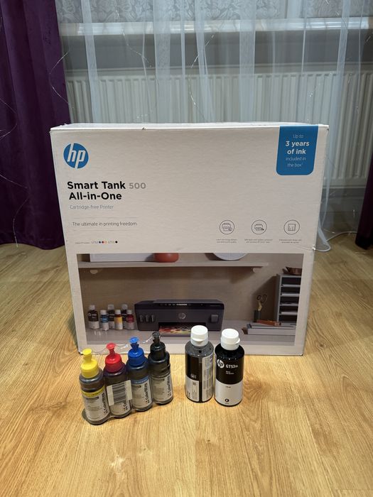 Принтер HP Smart tank 500 з чорнилами