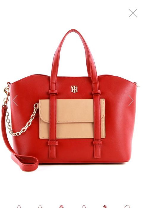 Червона оригінальна сумка Tommy Hilfiger