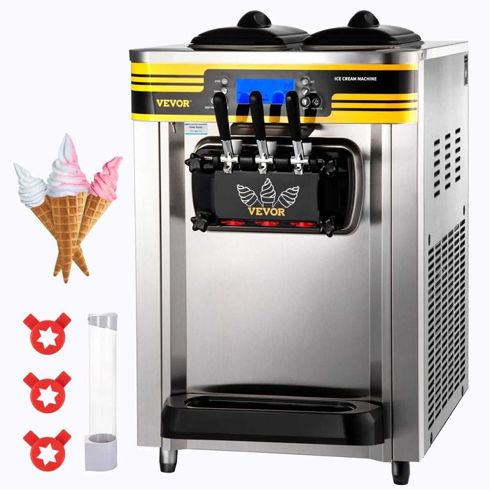 Комерційний фризер для м'якого морозива місткість 6 л 22-30 л/год