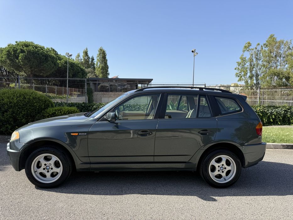 BMW X3  Nacional  2.0 Diesel  ano  2005 Verde com estofos Camel  Muito Estimado