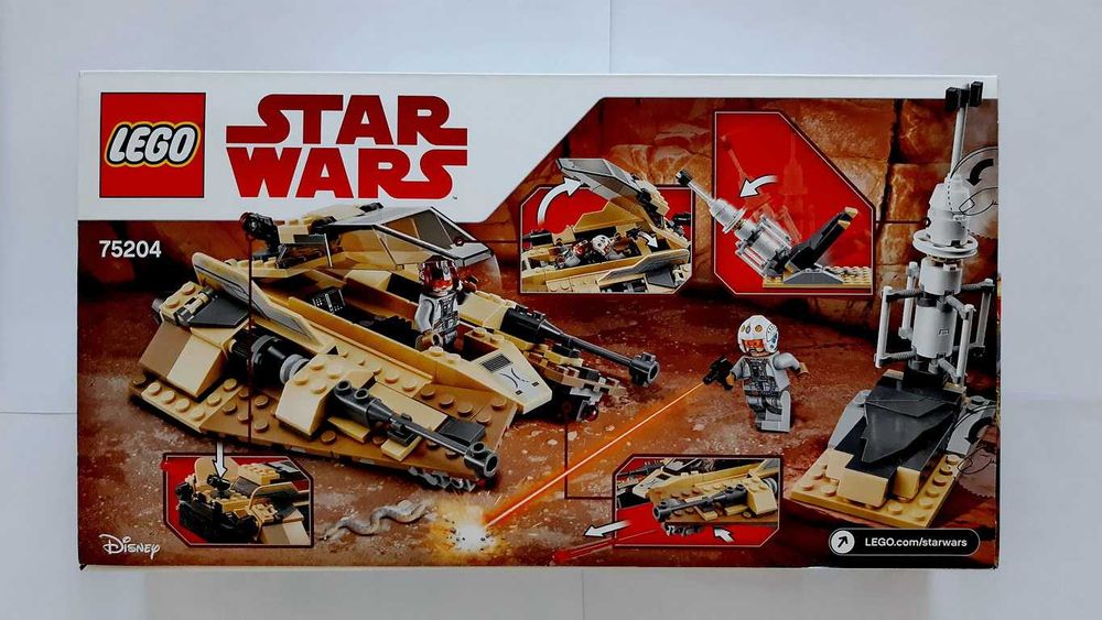 Lego Star Wars 75204 Sandspeeder selado