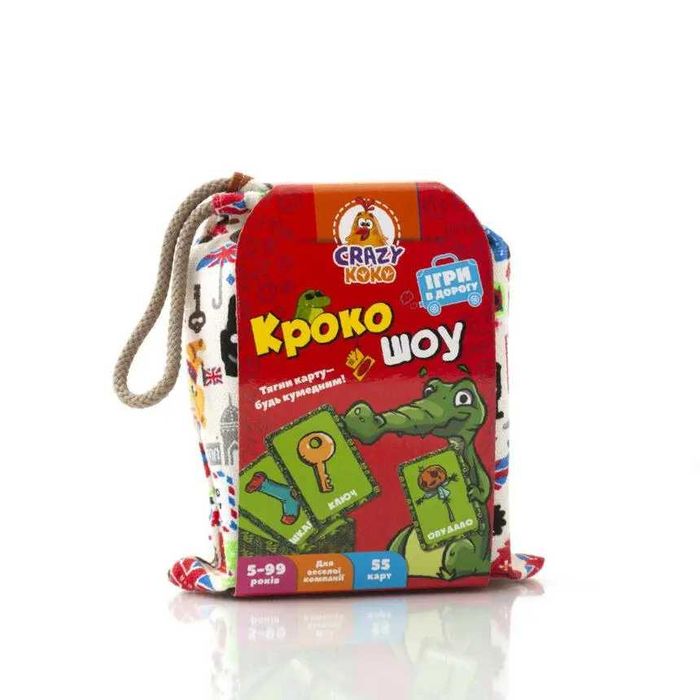 Игра в мешочке Vladi Toys "Крокошоу" (Укр) (VT8077-10)